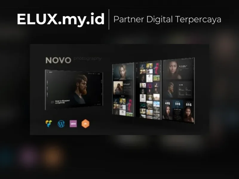 Novo Photography Wordpress Theme Lisensi Resmi Novo Photography Wordpress Theme