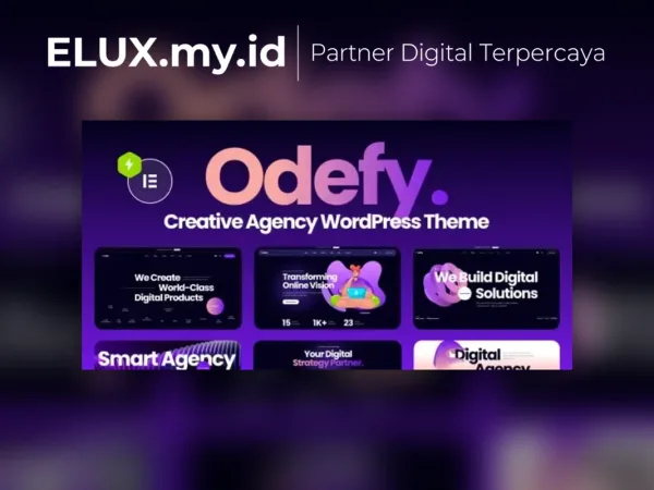 Foto Asli Odefy Creative Multipurpose Wordpress Theme
