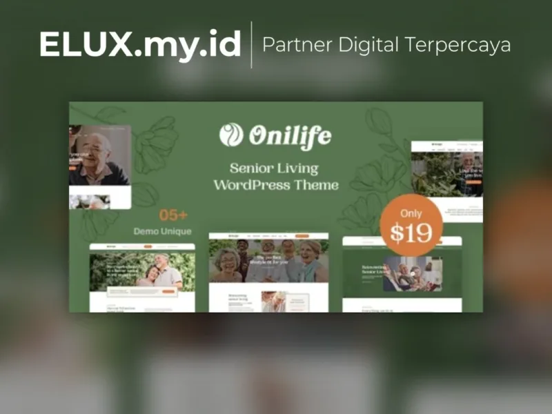 Onilife Senior Living Wordpress Theme Foto Asli Onilife Senior Living Wordpress Theme