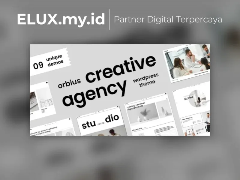 Orbius Creative Agency And Portfolio Wordpress Tampilan Orbius Creative Agency And Portfolio Wordpress Theme