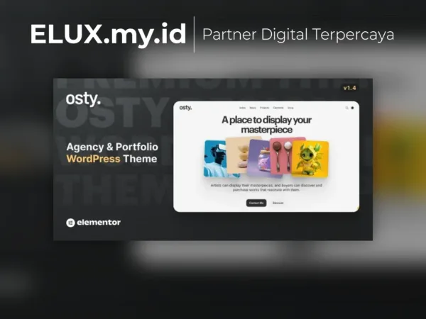 Lisensi Resmi Osty Creative Agency And Portfolio Wordpress Theme