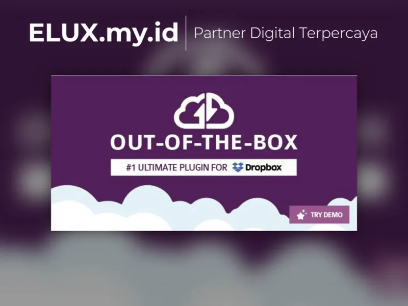 Detail Produk Out Of The Box Dropbox Plugin For Wordpress Plugin