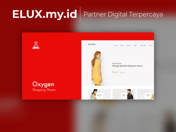 Tampilan Oxygen Woocommerce Wordpress Theme