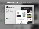 Peaky Content Creator Online Streamer Elementor Template Kit Peaky Content Creator Online Streamer Elementor