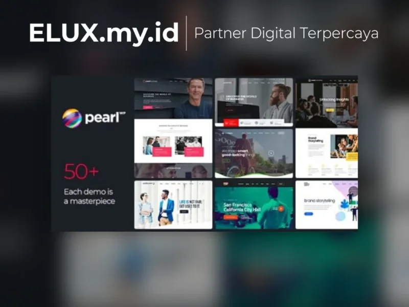 Foto Asli Pearl Corporate Business Wordpress Theme