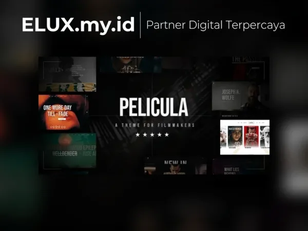 Tampilan Pelicula Video Production And Movie Wordpress Theme