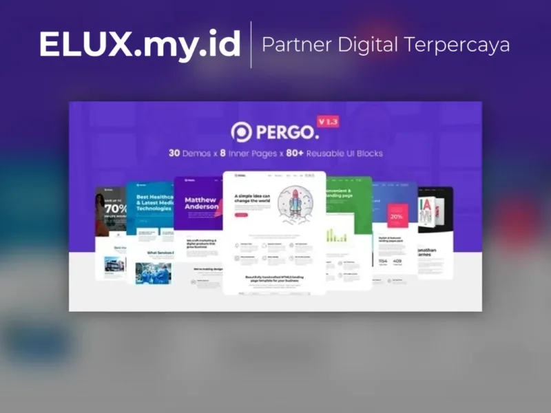 Pergo Multipurpose Landing Page Wordpress Theme Jual Pergo Multipurpose Landing Page Wordpress Theme For App Product