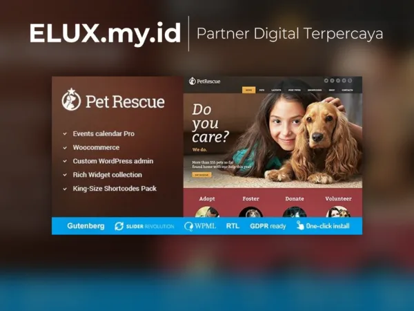Foto Asli Pet Rescue Animals And Shelter Charity Wp Theme