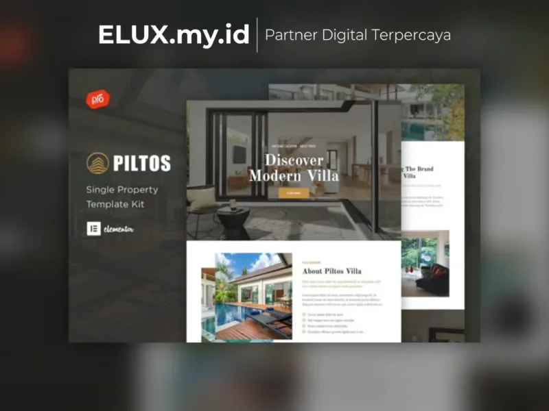 Piltos Single Property Elementor Template Kit Tampilan Piltos Single Property Elementor Template Kit Lifetime Unlimited Domain