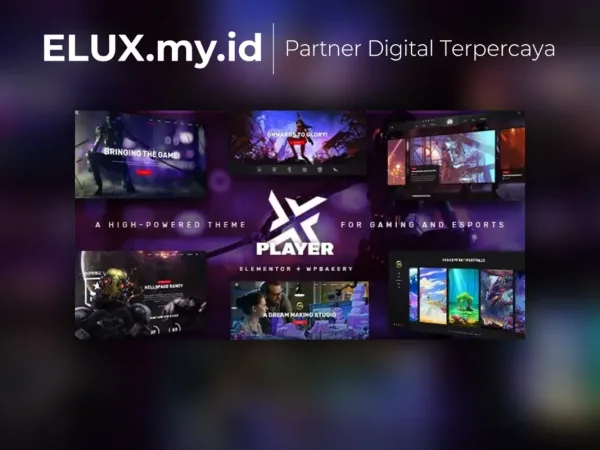 Tampilan Playerx Gaming And Esports Wordpress Theme