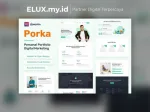 Porka Digital Marketing Personal Portfolio Elementor Template Kit Porka Digital Marketing Personal Portfolio