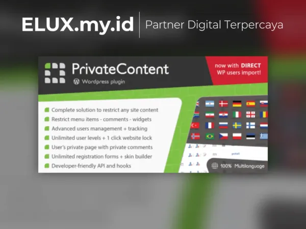 Tampilan Privatecontent Addons Multilevel Content Plugin Wordpress Plugin