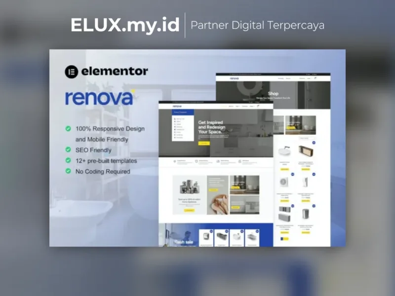 Renova Kitchen Bathroom Renovation Supplies Store Tampilan Renova Kitchen Bathroom Renovation Supplies Store Elementor Pro