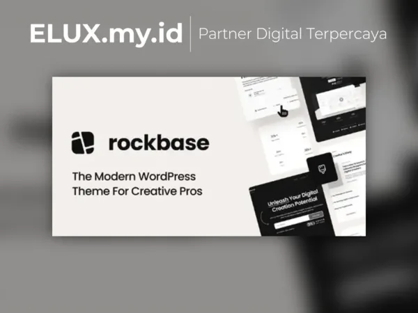 Tampilan Rockbase The Modern Wordpress Theme For Creative Pros
