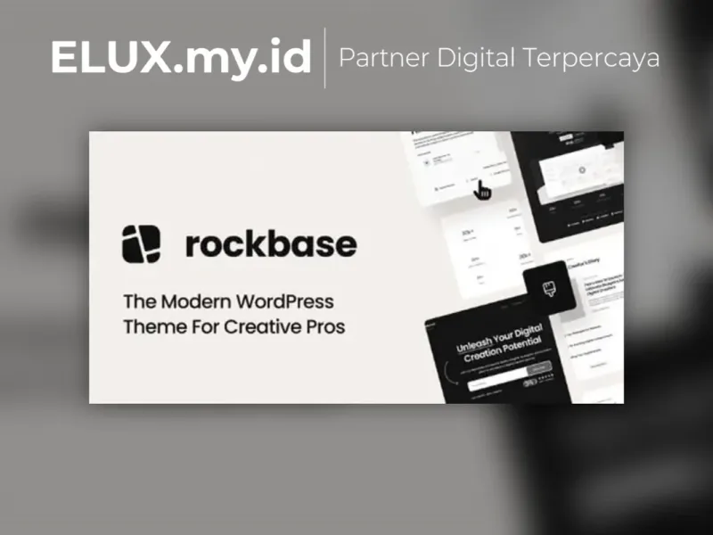 Rockbase The Modern Wordpress Theme For Creative Tampilan Rockbase The Modern Wordpress Theme For Creative Pros