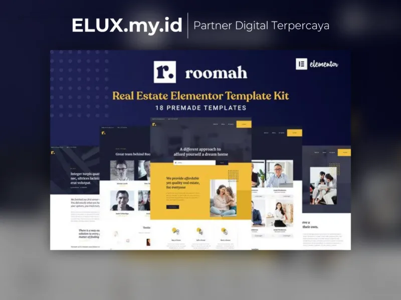 Roomah Real Estate Agent Elementor Template Kit Lisensi Resmi Roomah Real Estate Agent Elementor Template Kit Lifetime