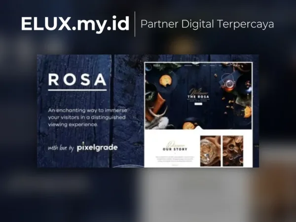 Jual Rosa An Exquisite Restaurant Wordpress Theme