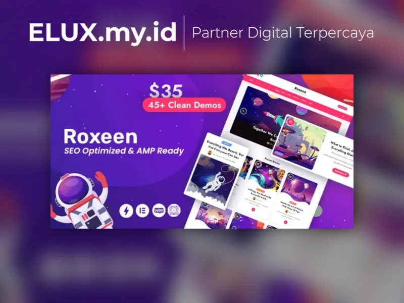 Roxeen Personal Lightweight Wordpress Theme Foto Asli Roxeen Personal Lightweight Wordpress Theme