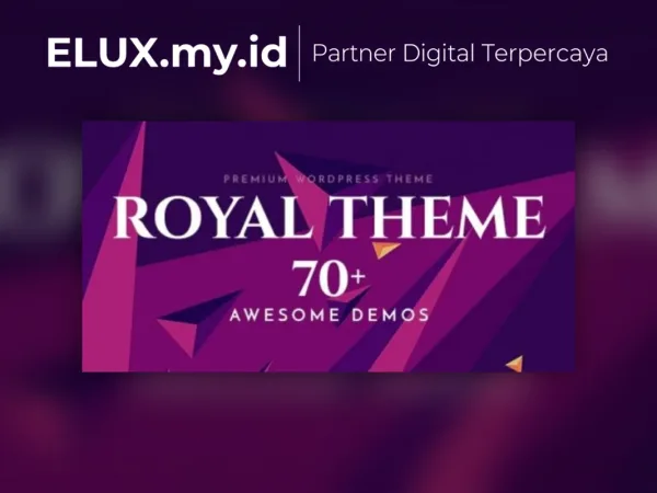 Tampilan Royal Multi Purpose Wordpress Theme