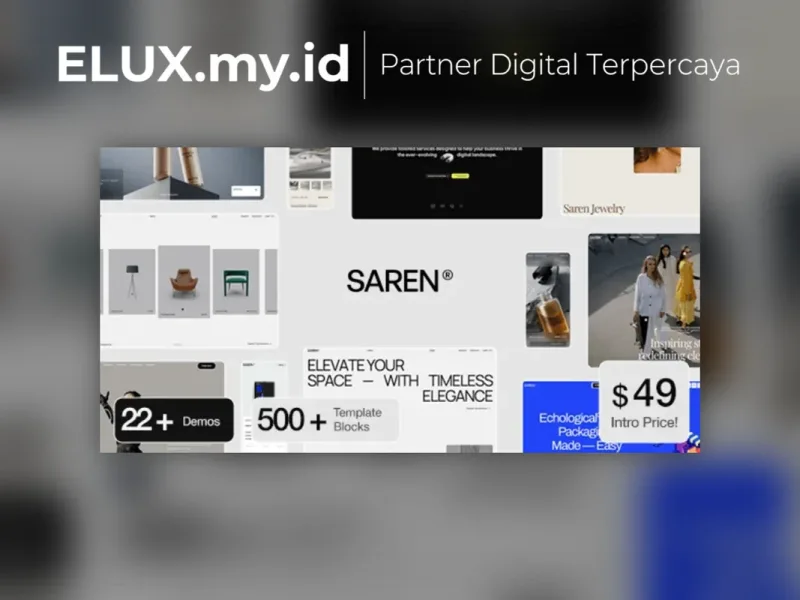 Saren Multi Concept Woocommerce Wordpress Theme Tampilan Saren Multi Concept Woocommerce Wordpress Theme