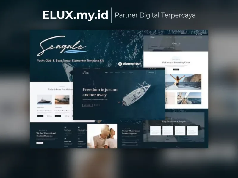 Seagale Yacht Club Boat Rental Elementor Template Foto Asli Seagale Yacht Club Boat Rental Elementor Template Kit Lifetime