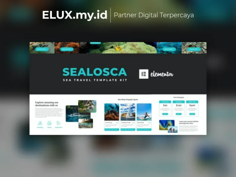 Sealosca Sea Adventure Travel Template Kit Tampilan Sealosca Sea Adventure Travel Template Kit Lifetime Unlimited Domain