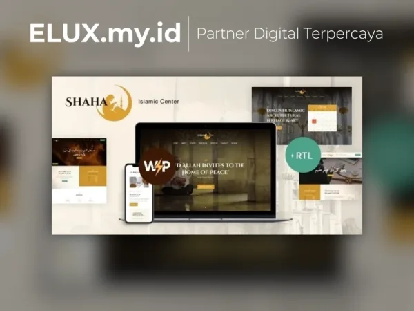 Jual Shaha Islamic Centre Mosque Wordpress Theme Rtl Elementor
