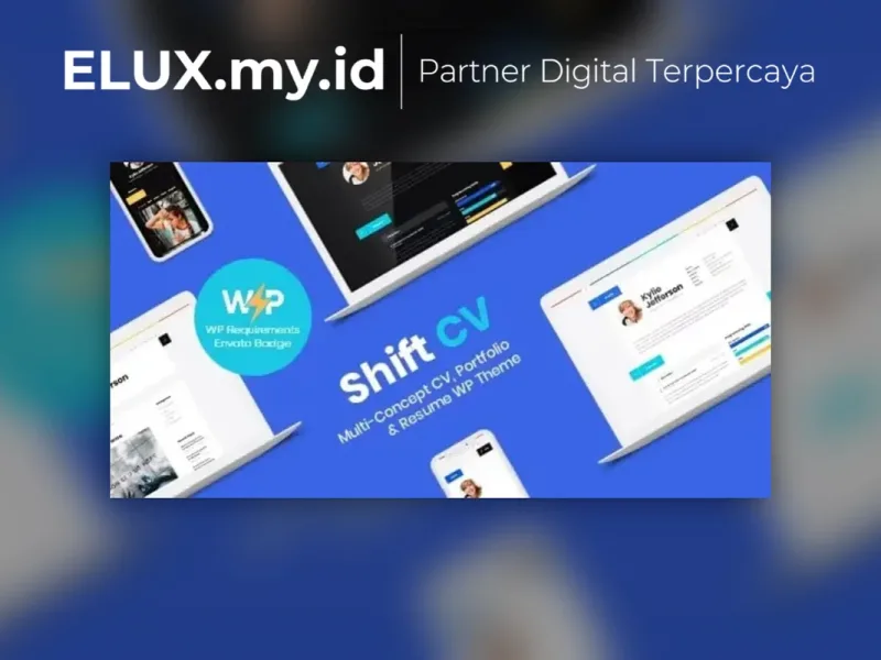 Lisensi Resmi Shiftcv Blog I Resume I Portfolio I Wordpress Theme