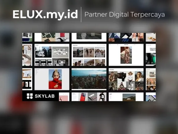 Foto Asli Skylab Responsive Creative Portfolio Wordpress Theme