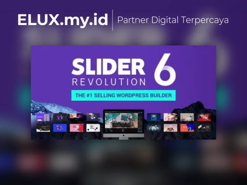 Tampilan Slider Revolution Pro Templates Addons Responsive Wordpress Plugin