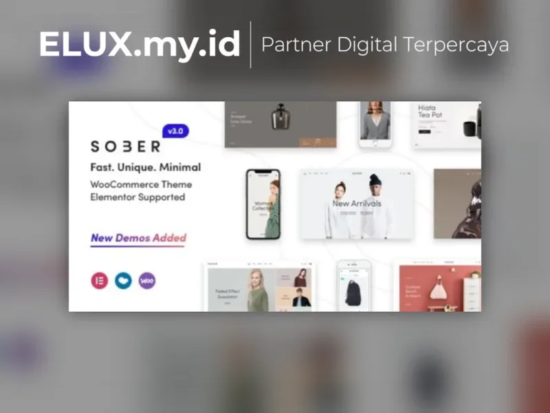 Sober Woocommerce Wordpress Theme Tampilan Sober Woocommerce Wordpress Theme