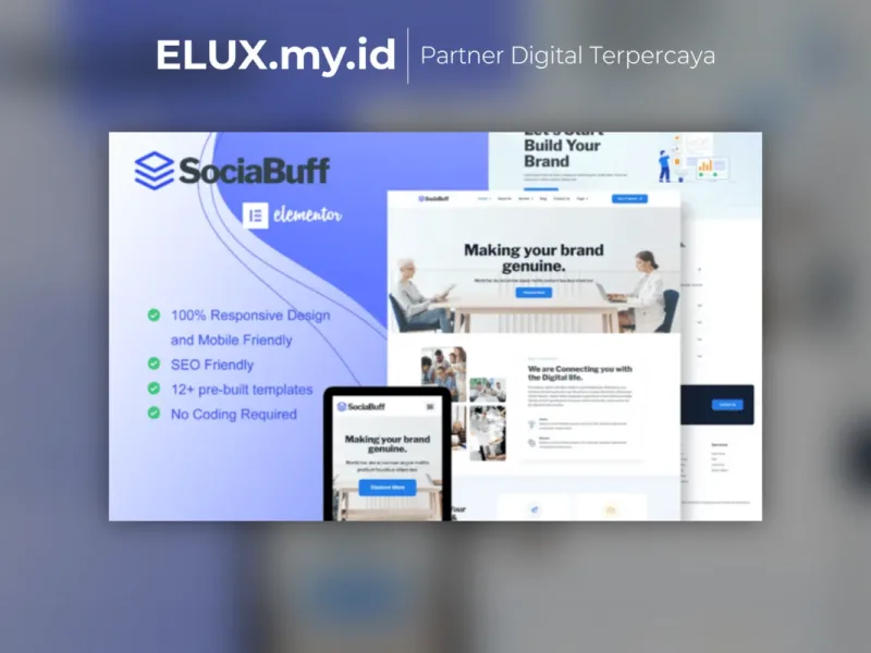 Sociabuff Social Media Digital Agency Elementor Lisensi Resmi Sociabuff Social Media Digital Agency Elementor Template Kit