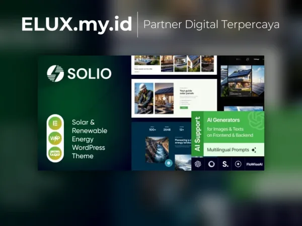 Detail Produk Solio Solar Renewable Energy Wordpress Theme