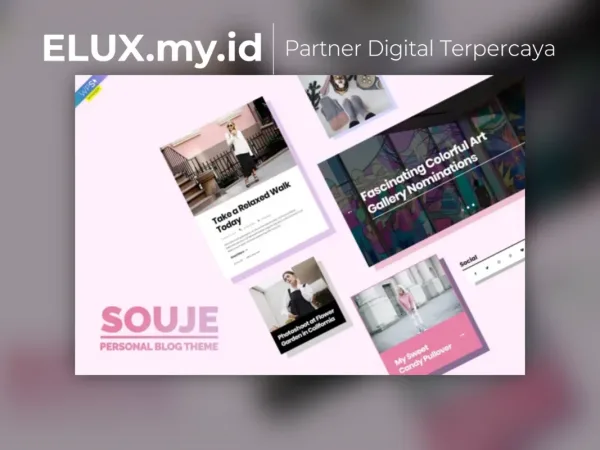 Lisensi Resmi Souje Personal Wordpress Blog Theme