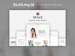 Original Space Beauty Salon Elementor Lifetime Template Kit Space Beauty Salon Elementor Template Kit