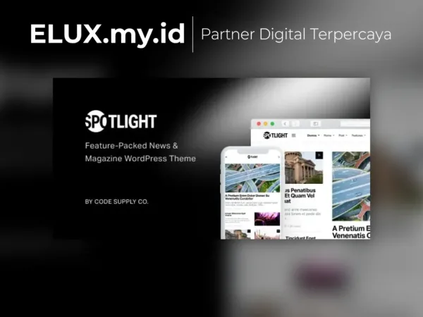 Foto Asli Spotlight Feature Packed News Magazine Wordpress Theme