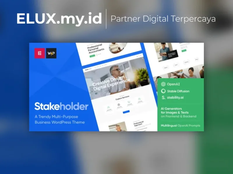 Stakeholder Business Wordpress Theme Foto Asli Stakeholder Business Wordpress Theme