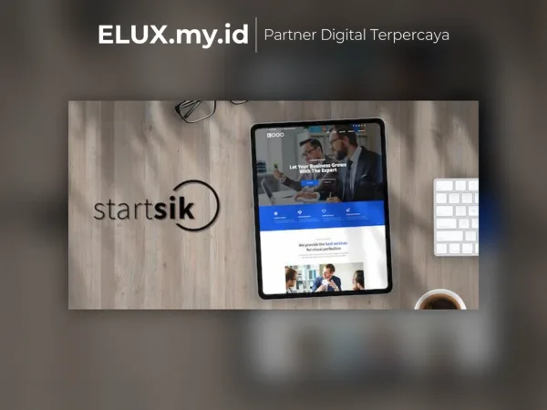 Tampilan Startsik Startup Business Elementor Template Kit Lifetime Unlimited