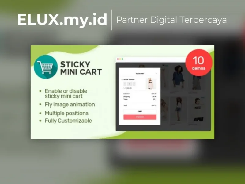 Sticky Mini Cart For Woocommerce Wordpress Plugin Detail Produk Sticky Mini Cart For Woocommerce Wordpress Plugin