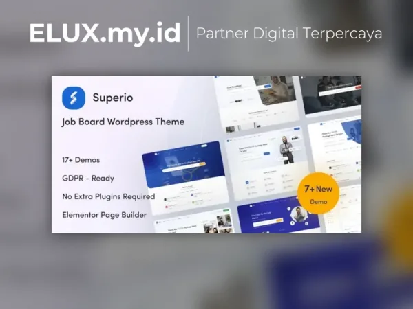Lisensi Resmi Superio Job Board Wordpress Theme