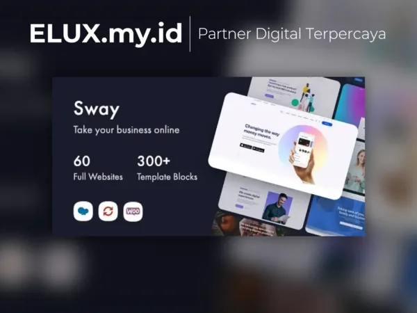 Tampilan Sway Multi Purpose Wordpress Theme