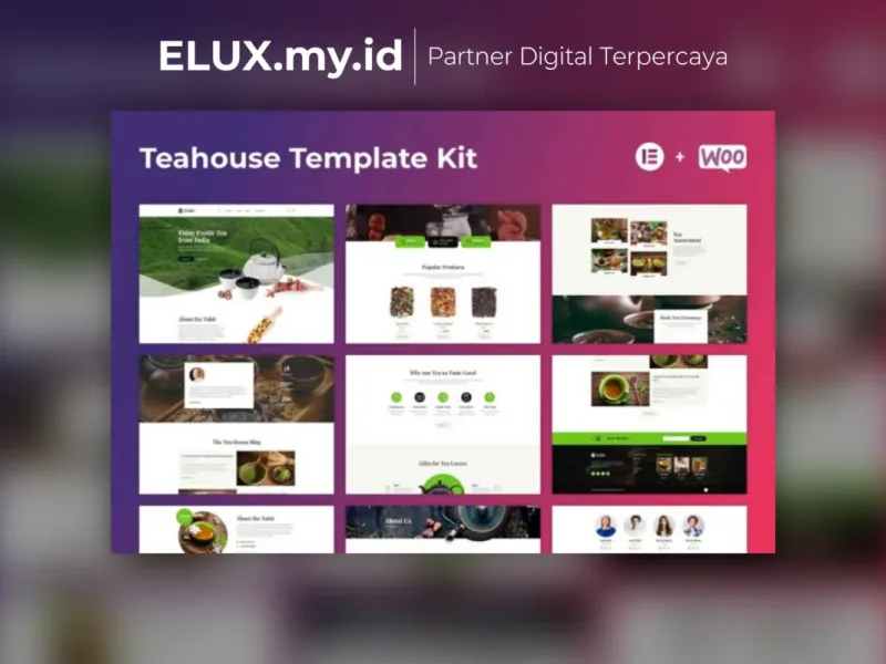 Tabit Teahouse Tea Store Elementor Template Kit Detail Produk Tabit Teahouse Tea Store Elementor Template Kit Lifetime