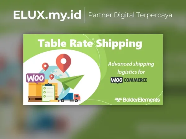 Detail Produk Table Rate Shipping For Woocommerce Wordpress Plugin