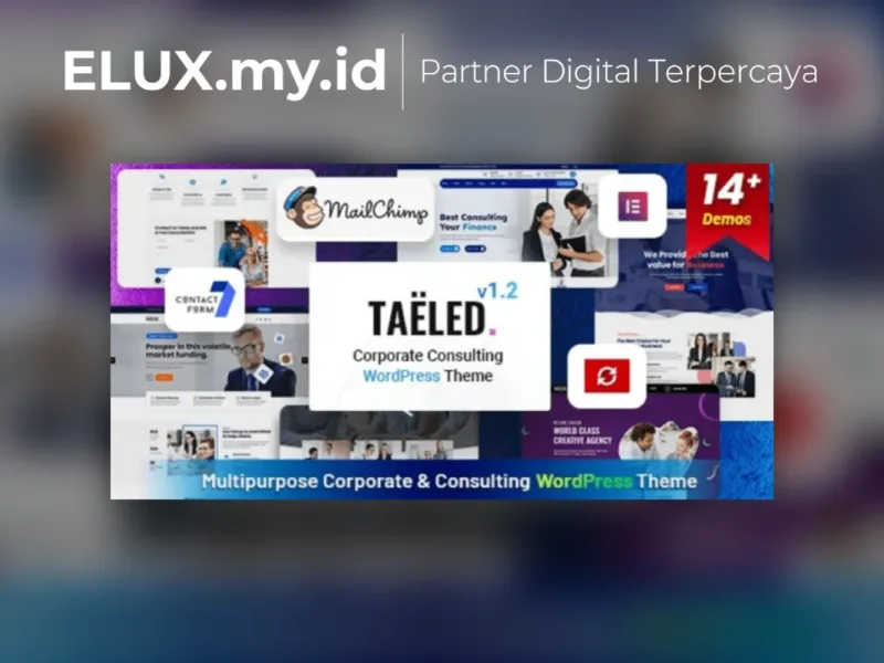 Taeled Business Consulting Wordpress Theme Tampilan Taeled Business Consulting Wordpress Theme