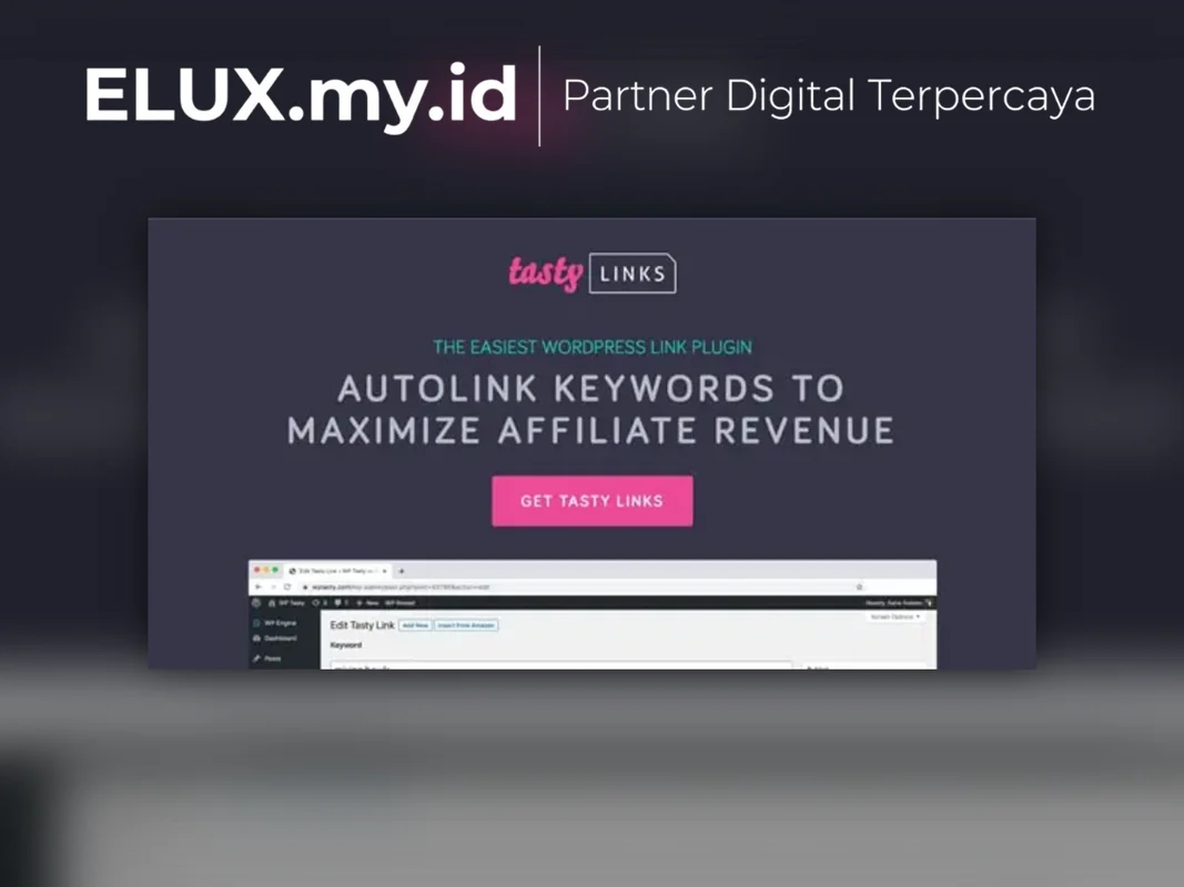 Marketplace Theme, Plugin & Template WordPress Premium Detail Produk Tasty Links Easy WordPress Affiliate Plugin For Auto Links