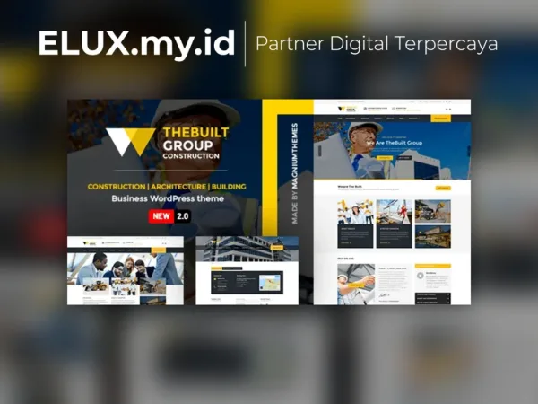 Detail Produk Thebuilt Construction And Architecture Wordpress Theme