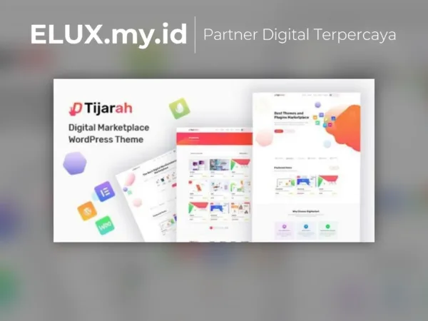Jual Tijarah Digital Marketplace Woocommerce Wordpress Theme