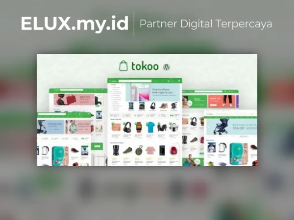 Foto Asli Tokoo Electronics Store Woocommerce Theme Wordpress For Affiliates