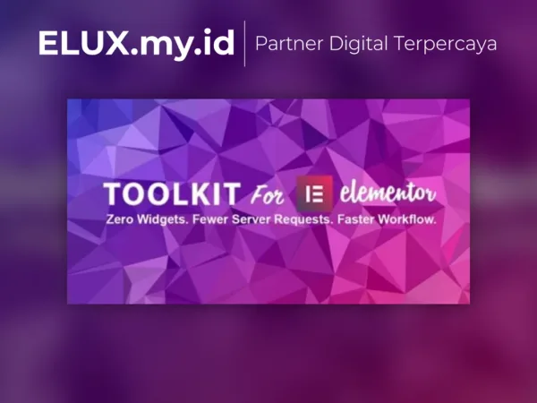Tampilan Toolkit For Elementor Wordpress Plugin