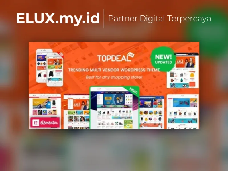 Topdeal Multi Vendor Marketplace Elementor Foto Asli Topdeal Multi Vendor Marketplace Elementor Woocommerce Wordpress